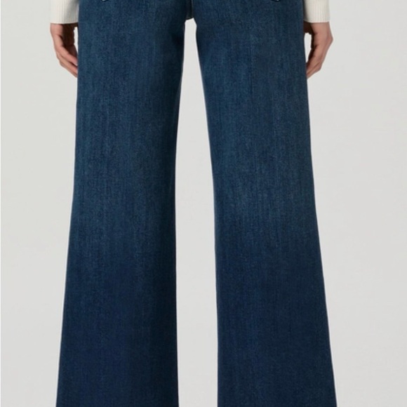 PAIGE Anessa Wide Leg Jean in color: Amoroso, Size 32 - Picture 4 of 16